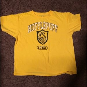 HARRY POTTER YELLOW LOYALTY HUFFLEPUFF T-SHIRT